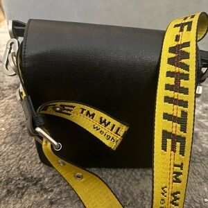 Off-White Black and Yellow Crossbody Bag